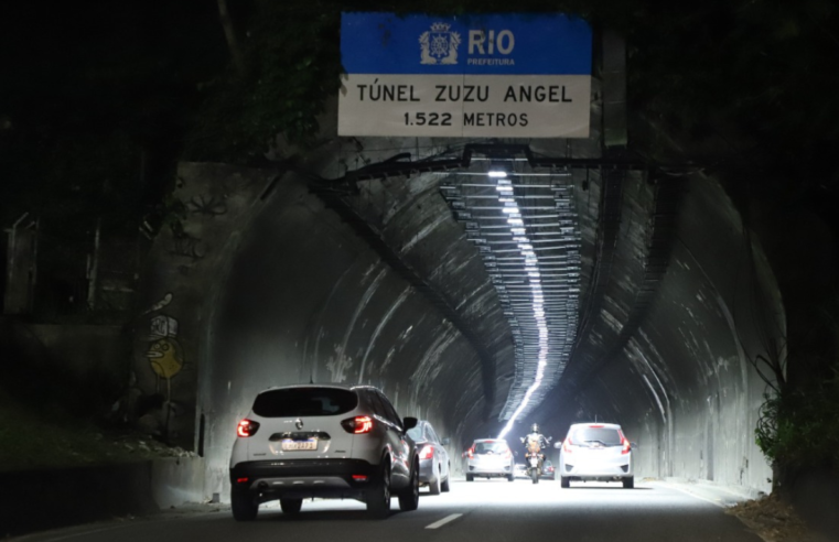 Túneis Zuzu Angel, Acústico e Rebouças fecharão para obras nesta segunda-feira