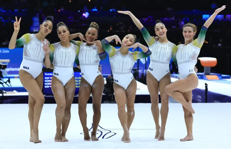 Equipe feminina de ginástica artística garante vaga para Paris 2024 