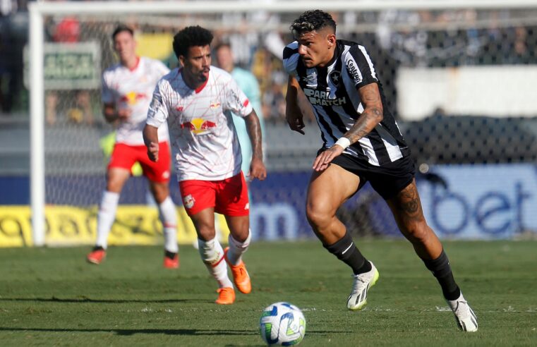 #Brasileirão: Botafogo perde liderança após empate por 2 a 2 contra Bragantino