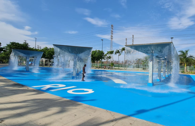 Cascata do Parque Madureira está pronta para o verão