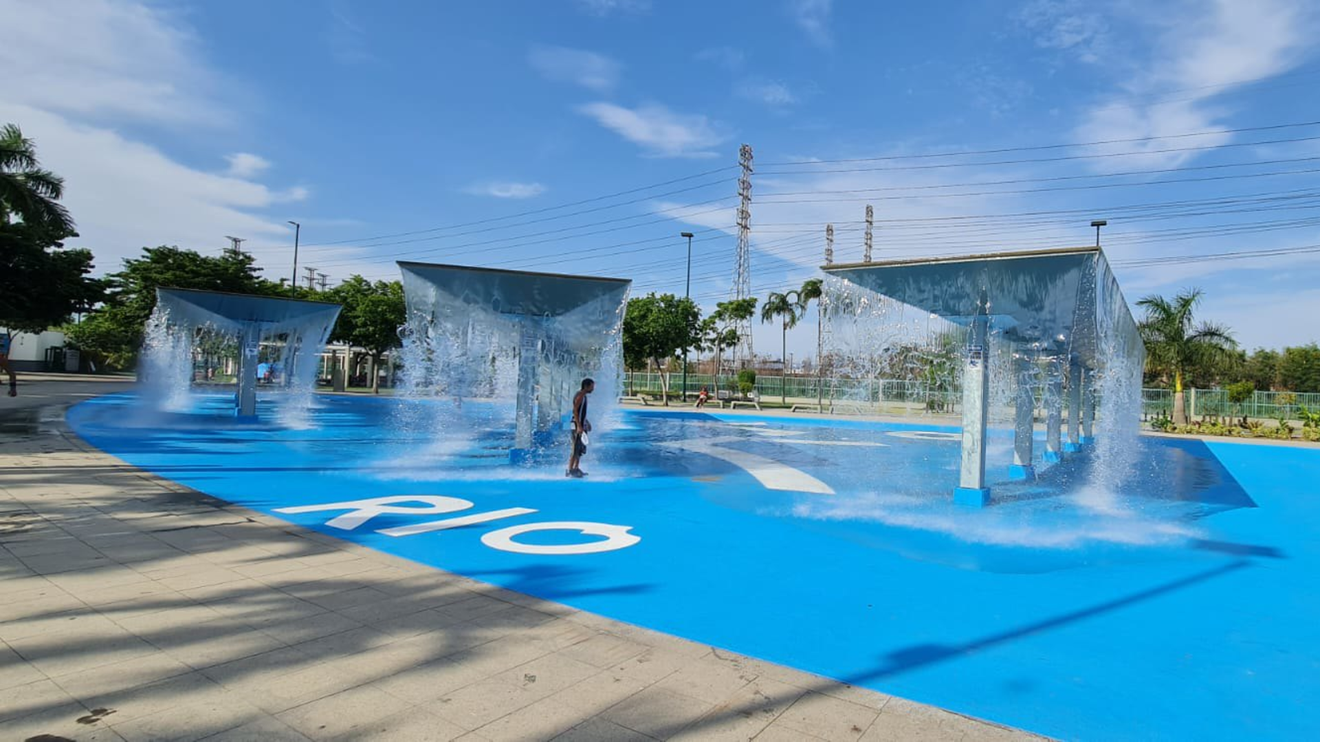 Cascata do Parque Madureira está pronta para o verão