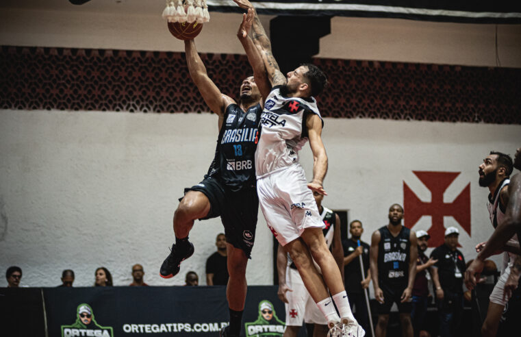 #NBB: R10 Acore Vasco vence o Brasília neste domingo (19) por 79 a 54