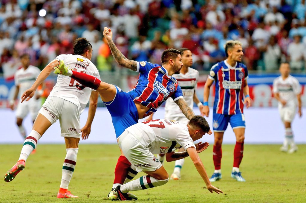 #Brasileirão: Bahia vence Fluminense por 1 a 0 na Arena Fonte Nova