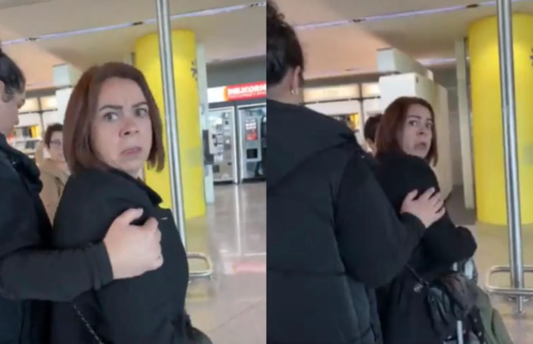 Portuguesa ofende brasileira em aeroporto de Portugal