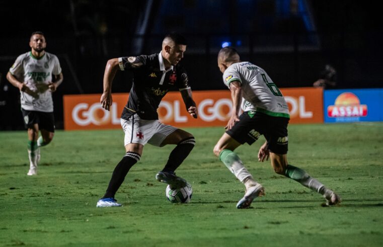 #Brasileirão: Vasco vence América-MG por 2 a 1 em São Januário