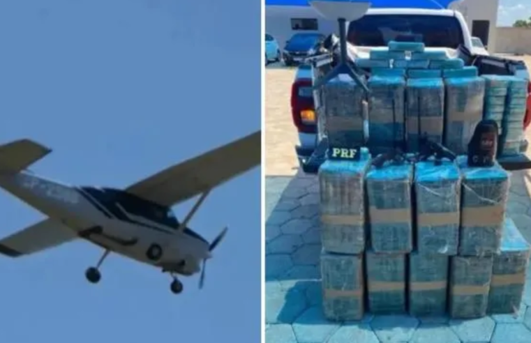 Avião com 400 quilos de cocaína invade fazenda do cantor Leonardo