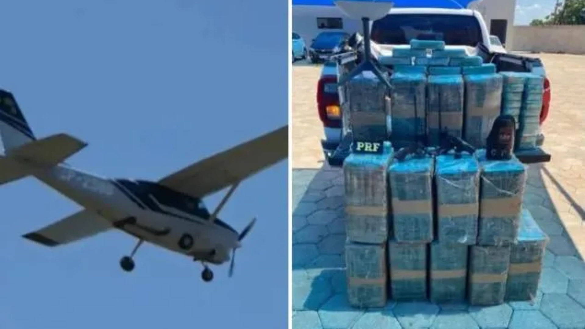 Avião com 400 quilos de cocaína invade fazenda do cantor Leonardo