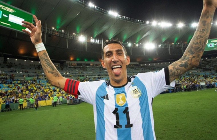 Di María anuncia aposentadoria da Seleção Argentina após Copa América