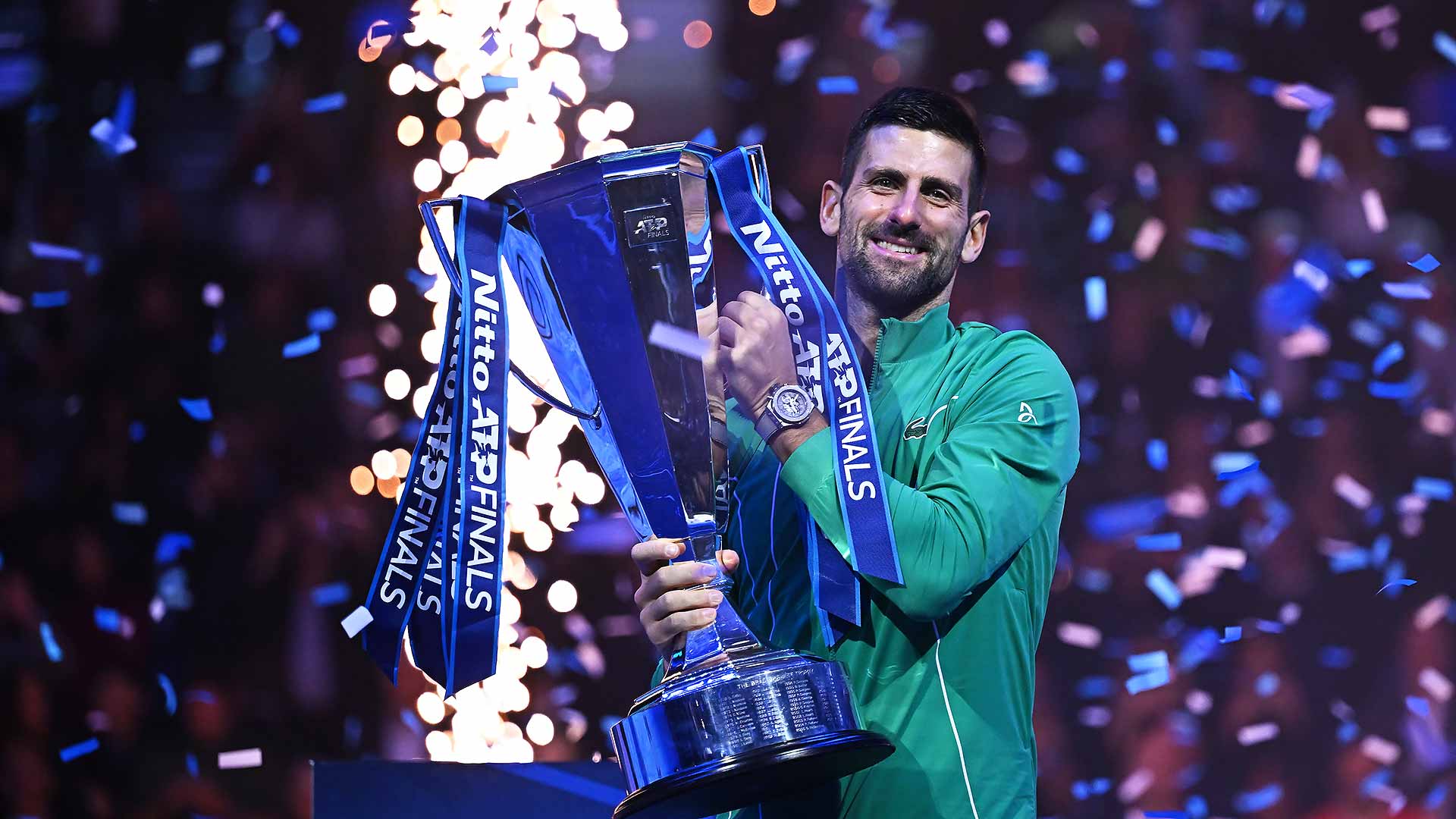 Djokovic conquista pela sétima vez o ATP Finals. Sérvio é o maior ganhador do torneio