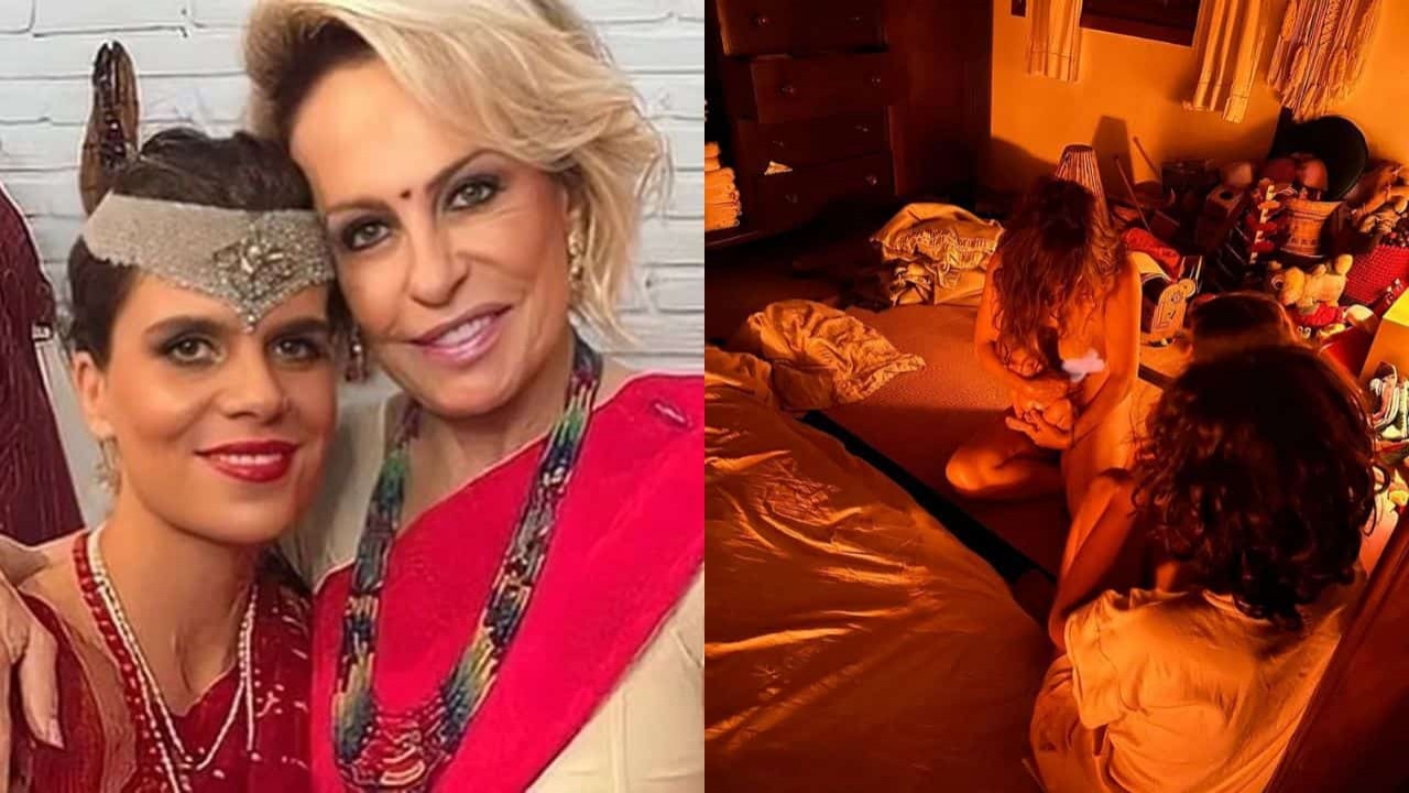 Filha de Ana Maria Braga dá a luz em sítio afastado, onde mora