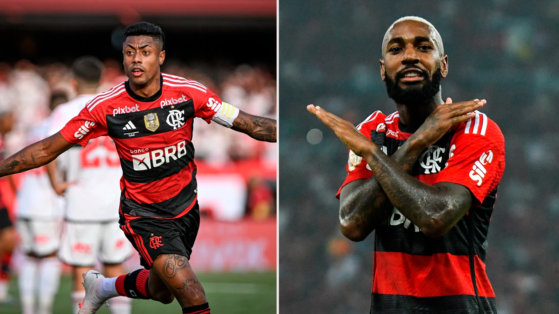 Gerson e Bruno Henrique podem desfalcar Flamengo após julgamento pelo STJD