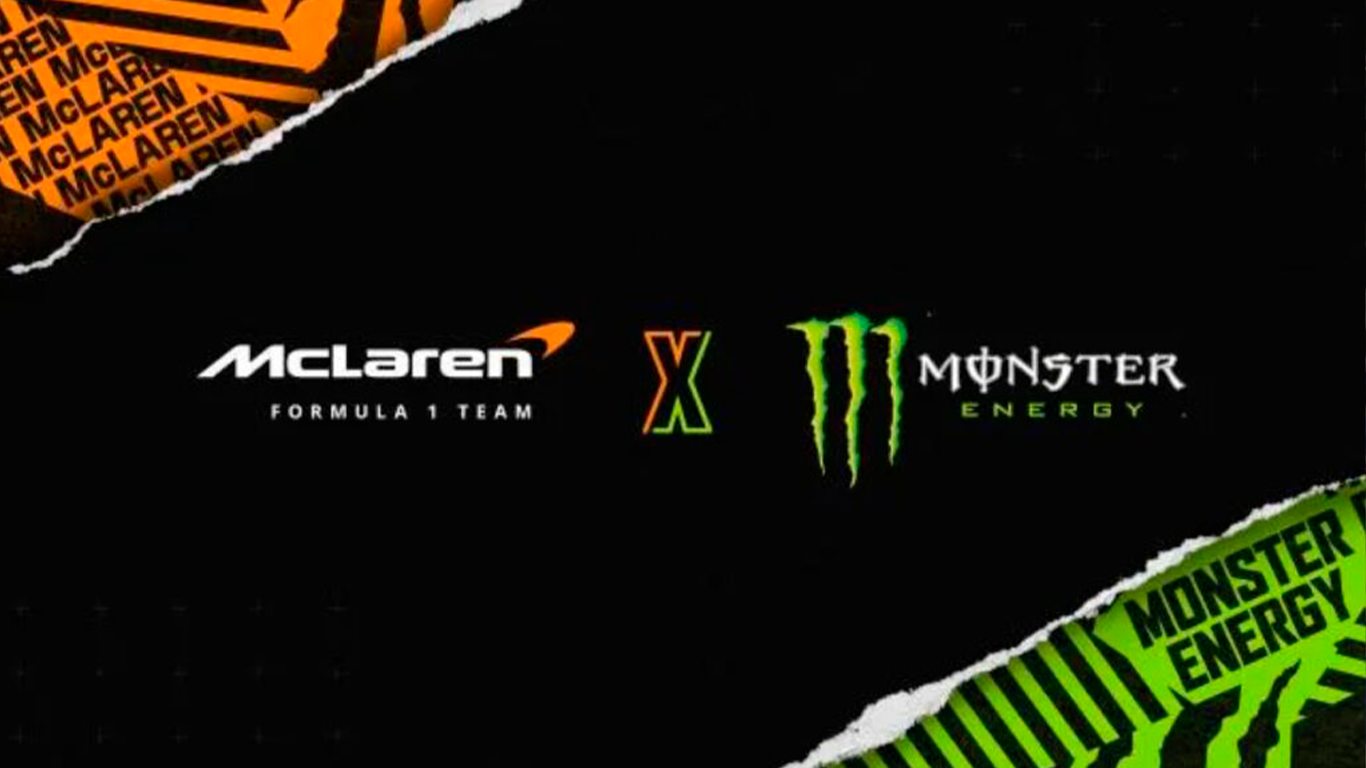 McLaren anuncia parceria com Monster Energy