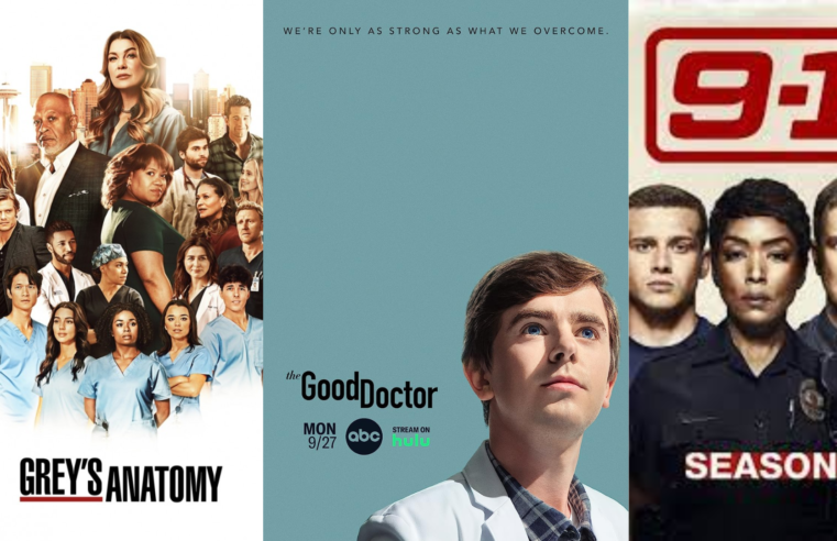 #Série: ‘Grey’s Anatomy’, ‘The Good Doctor’ e ‘911’ tem datas para retorno