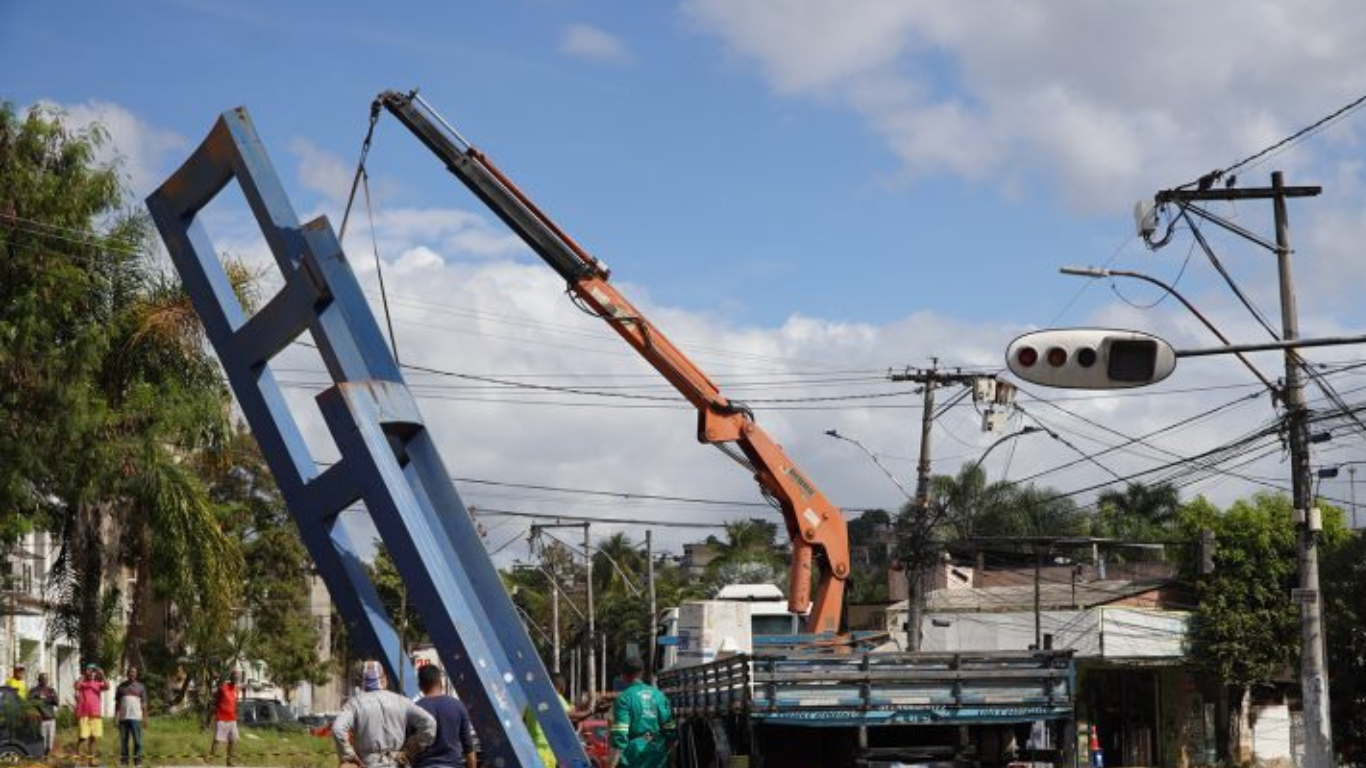 Obras do maior programa de mobilidade urbana de São Gonçalo, MUVI, avançam