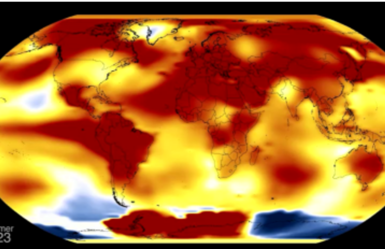 NASA mostra aquecimento da Terra ao longo de décadas