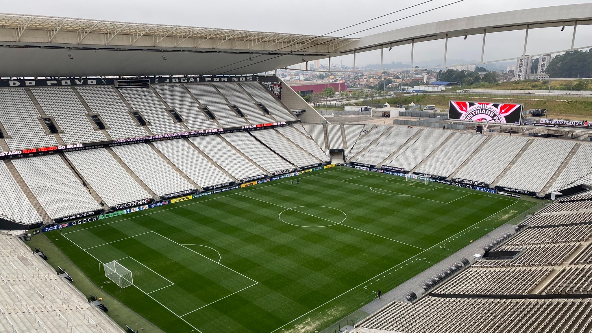 Corinthians negocia vender parte da Neo Química Arena na bolsa de valores