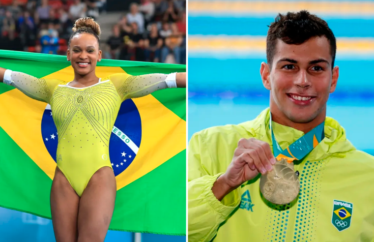 Rebeca Andrade e Guilherme Costa concorrem ao Panam Sports Awards