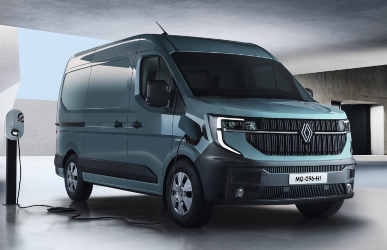 Modelo de furgão Renault Master ganha versões elétricas e movida a hidrogênio