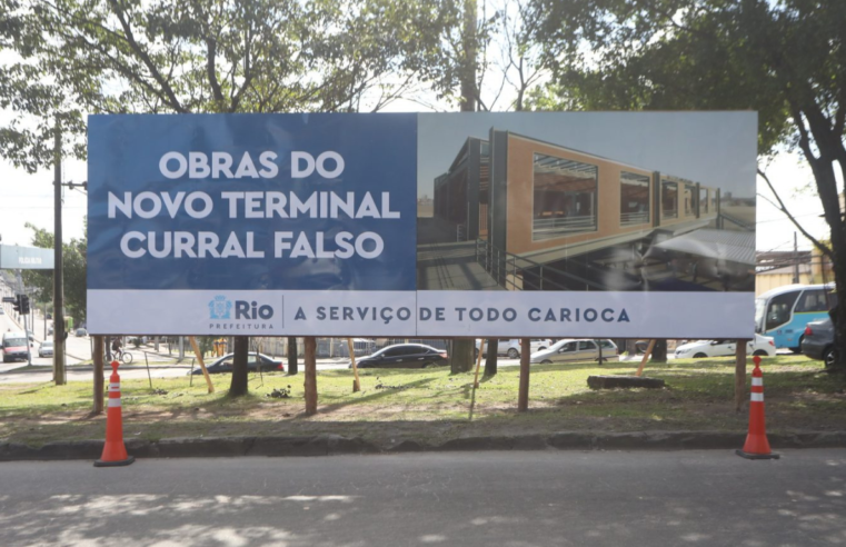 Prefeitura do Rio inicia obra para transformar estação Curral Falso em Terminal