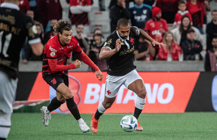 #Brasileirão: Vasco empata em 0 a 0 com Athletico-PR na Ligga Arena