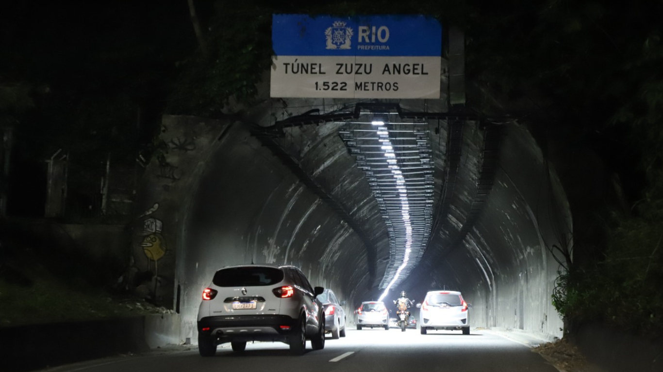 Túneis Z. Angel, R. Mascarenhas e Rebouças serão fechados na madrugada para reparos