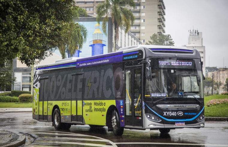 Testes com ônibus elétrico da Higer em Niterói já duram 15 dias  