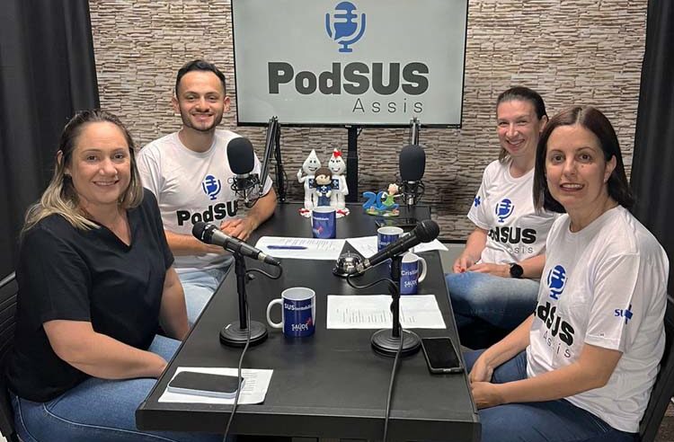 Secretaria da Saúde realiza a estreia do podcast PodSus