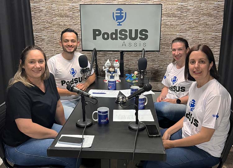 Secretaria da Saúde realiza a estreia do podcast PodSus