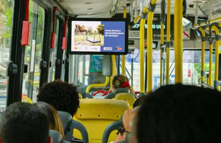 Criança desaparecida: Rio faz campanha de prevenção em ônibus