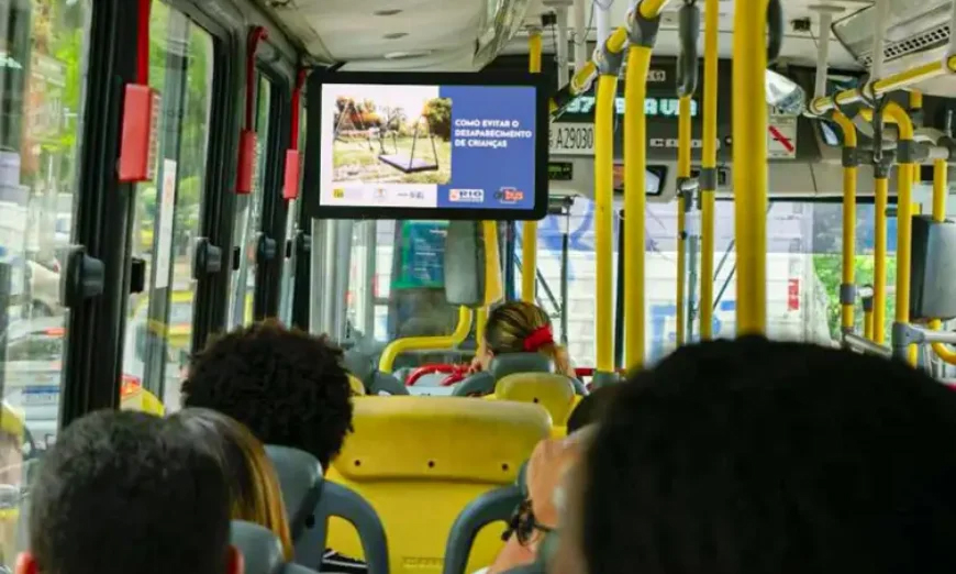 Criança desaparecida: Rio faz campanha de prevenção em ônibus