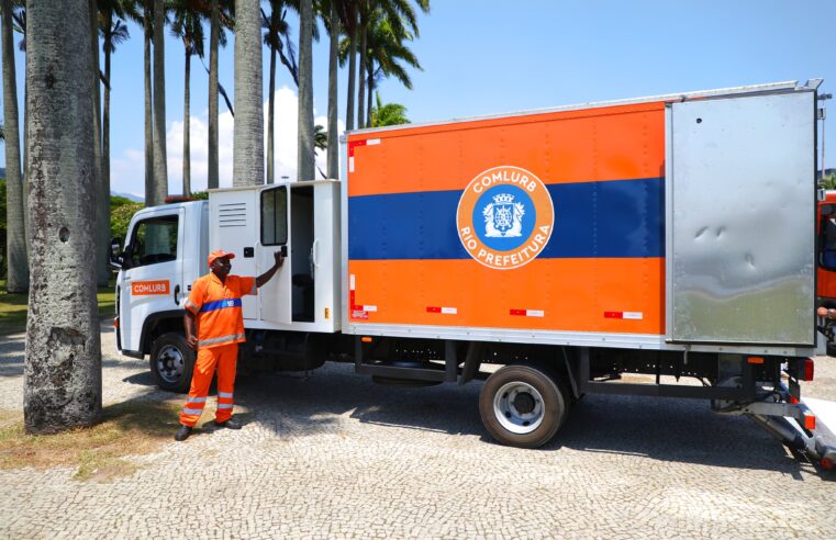 Comlurb lança caminhão-baú com sanitário para serviços em vias expressas e emergenciais