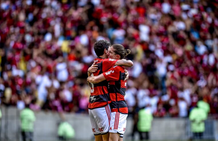 #Brasileirão: Em tarde de despedida, Flamengo vence o Cuiabá por 2 a 1