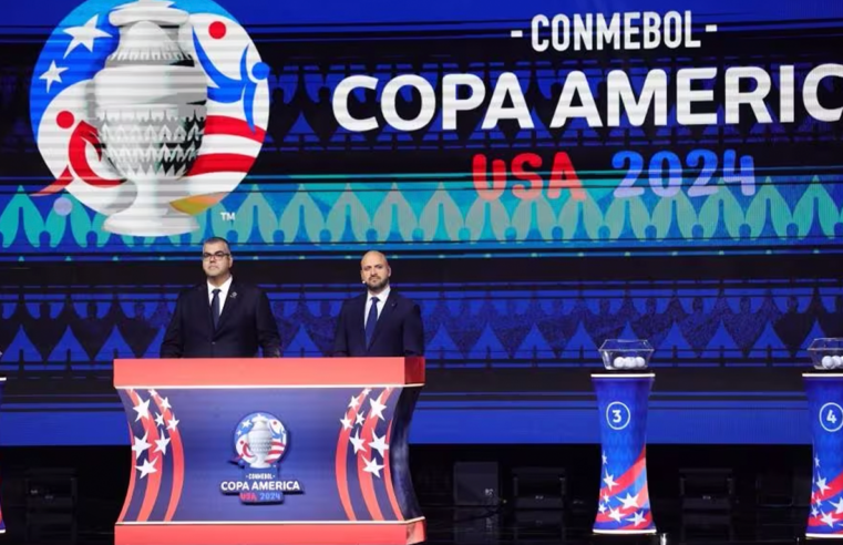 ⁠Grupos da Copa América 2024 estão definidos