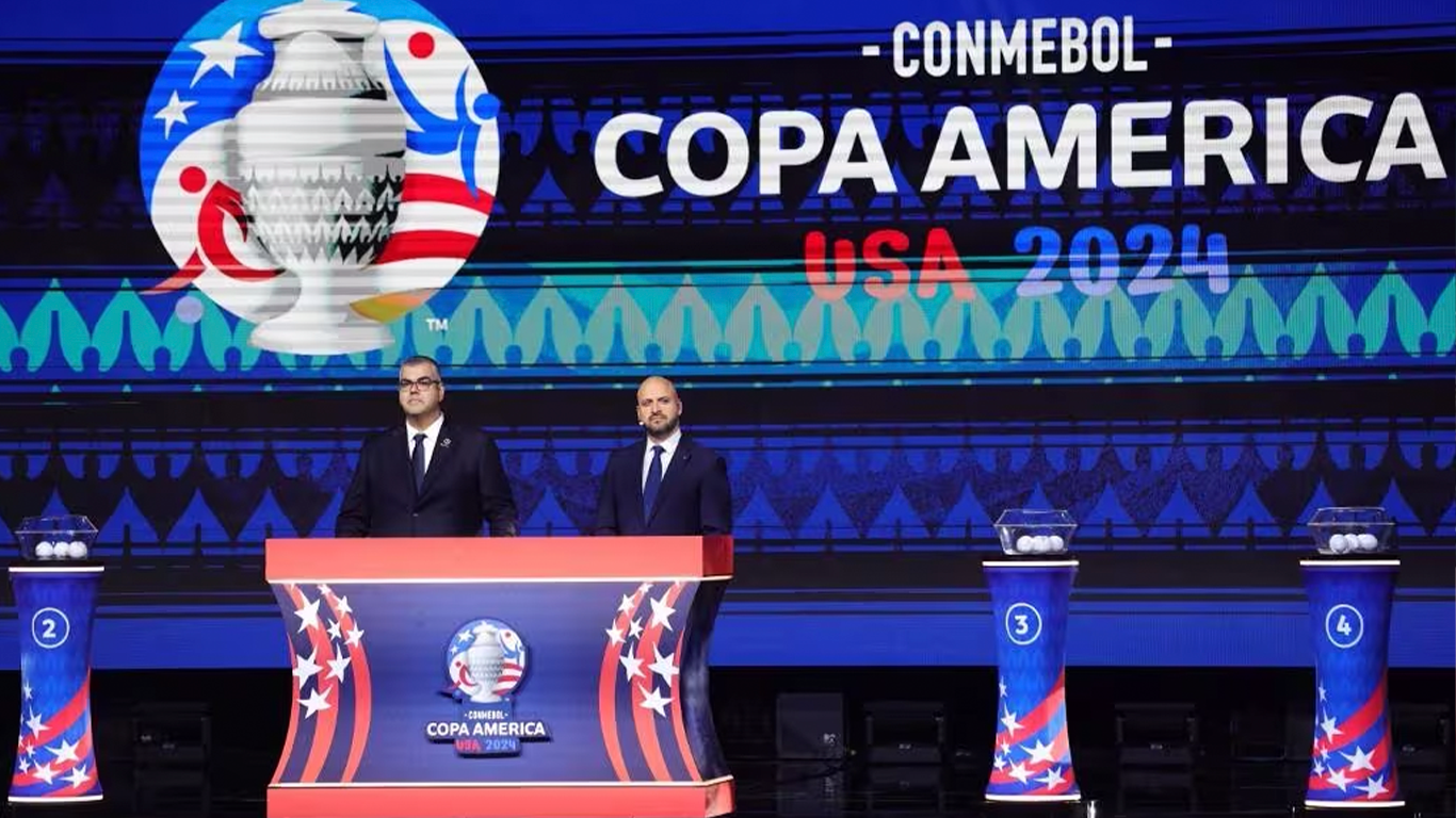 ⁠Grupos da Copa América 2024 estão definidos