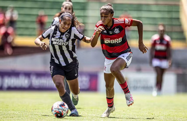 Copinha Feminina: Flamengo vence Botafogo por 2 a 0 e conquista primeiro título da competição