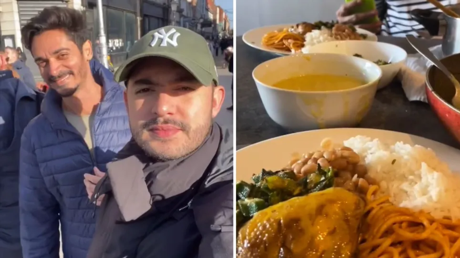 Goianos fazem sucesso na web ao cozinhar comidas típicas brasileiras na Irlanda