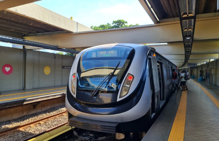 Ritmo de expansão do metrô do Rio é lento por causa do custo