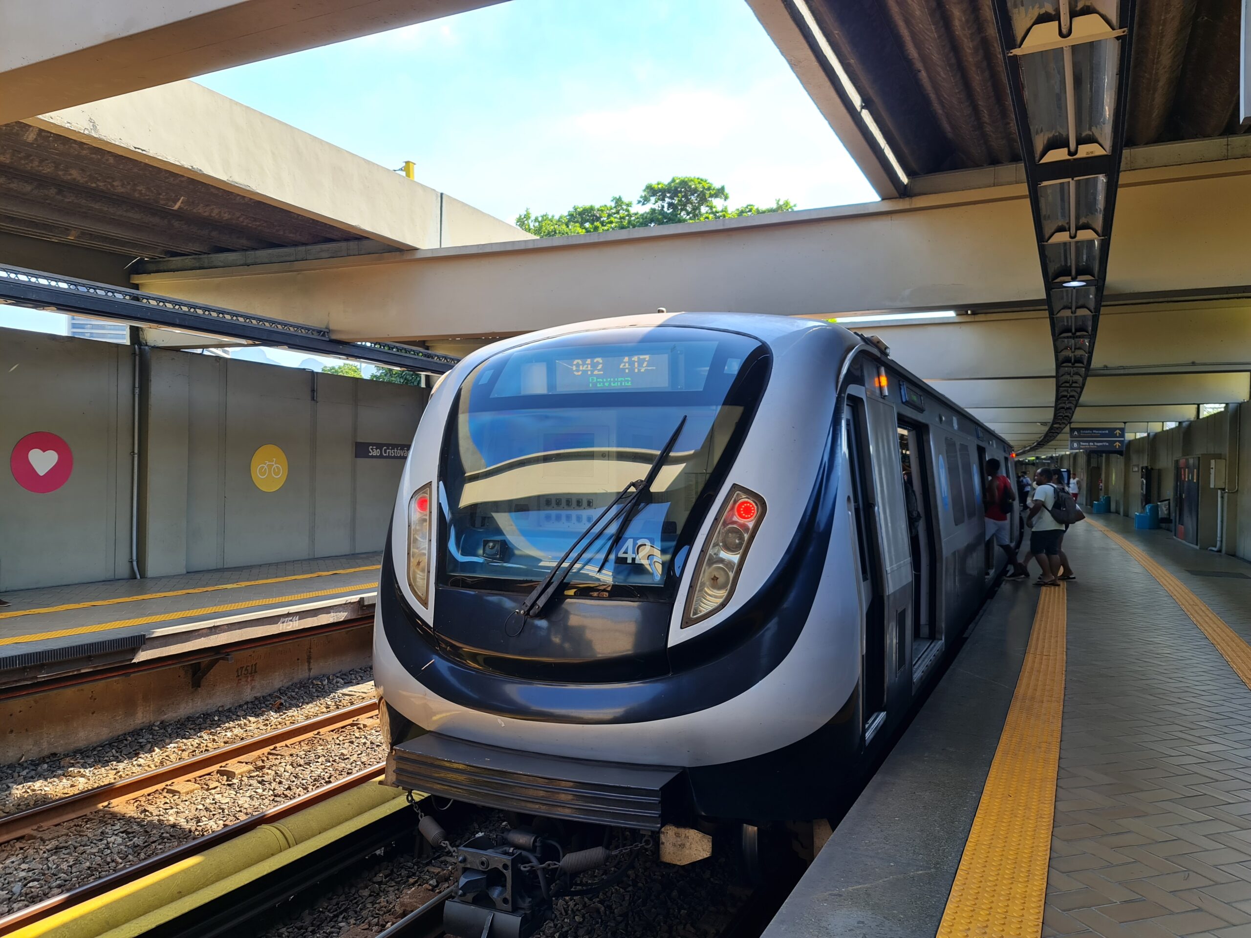 MetrôRio prepara esquema especial para jogos no Maracanã nesta quarta (2) e quinta-feira (3)