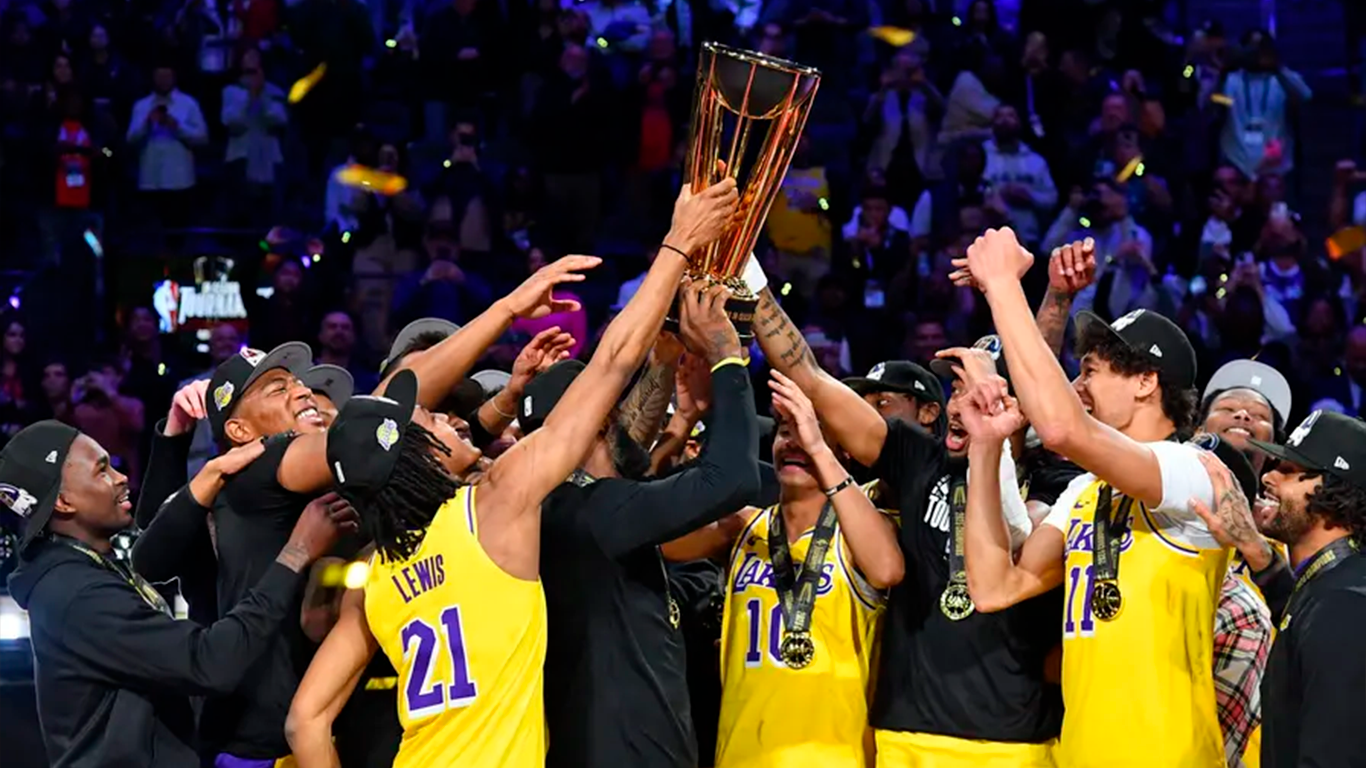 #NBACup: Los Angeles Lakers garante primeira edição do torneio