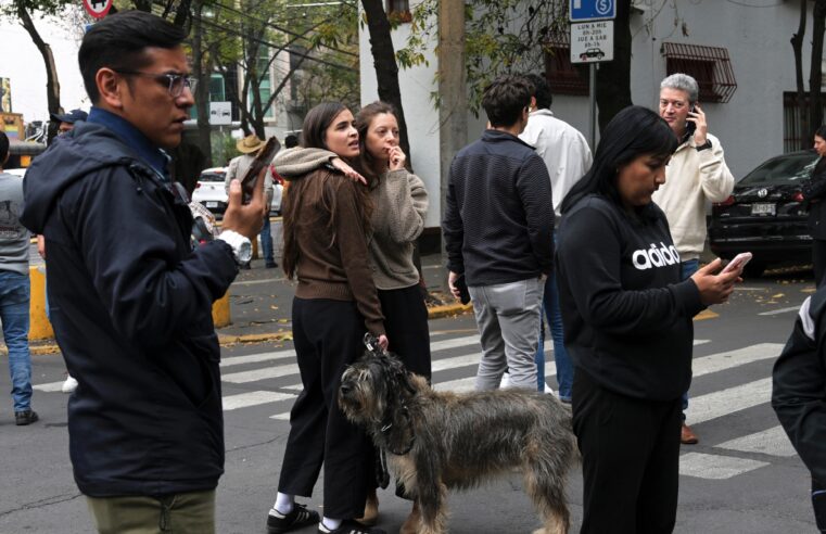 Terremoto de magnitude 5,7 atinge região central do México