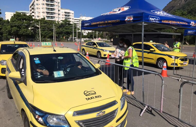 Destinos das corridas serão disponibilizados por Taxi. Rio