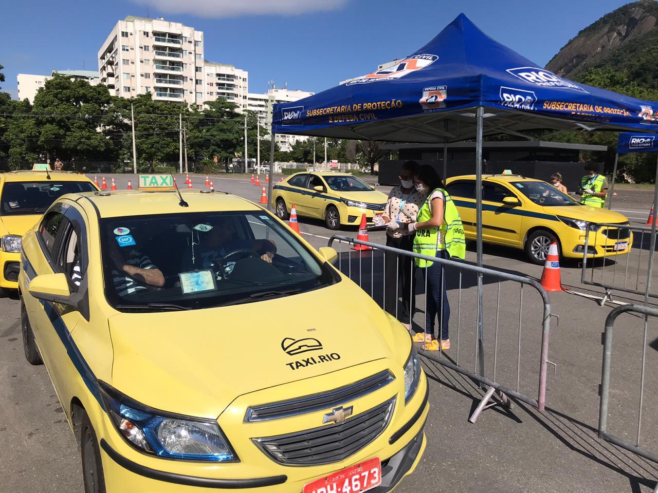 Destinos das corridas serão disponibilizados por Taxi. Rio