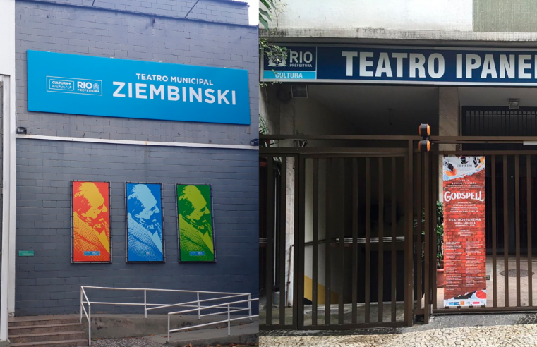 Teatros Ziembinski e Ipanema entram em reforma e devem reabrir em 2024