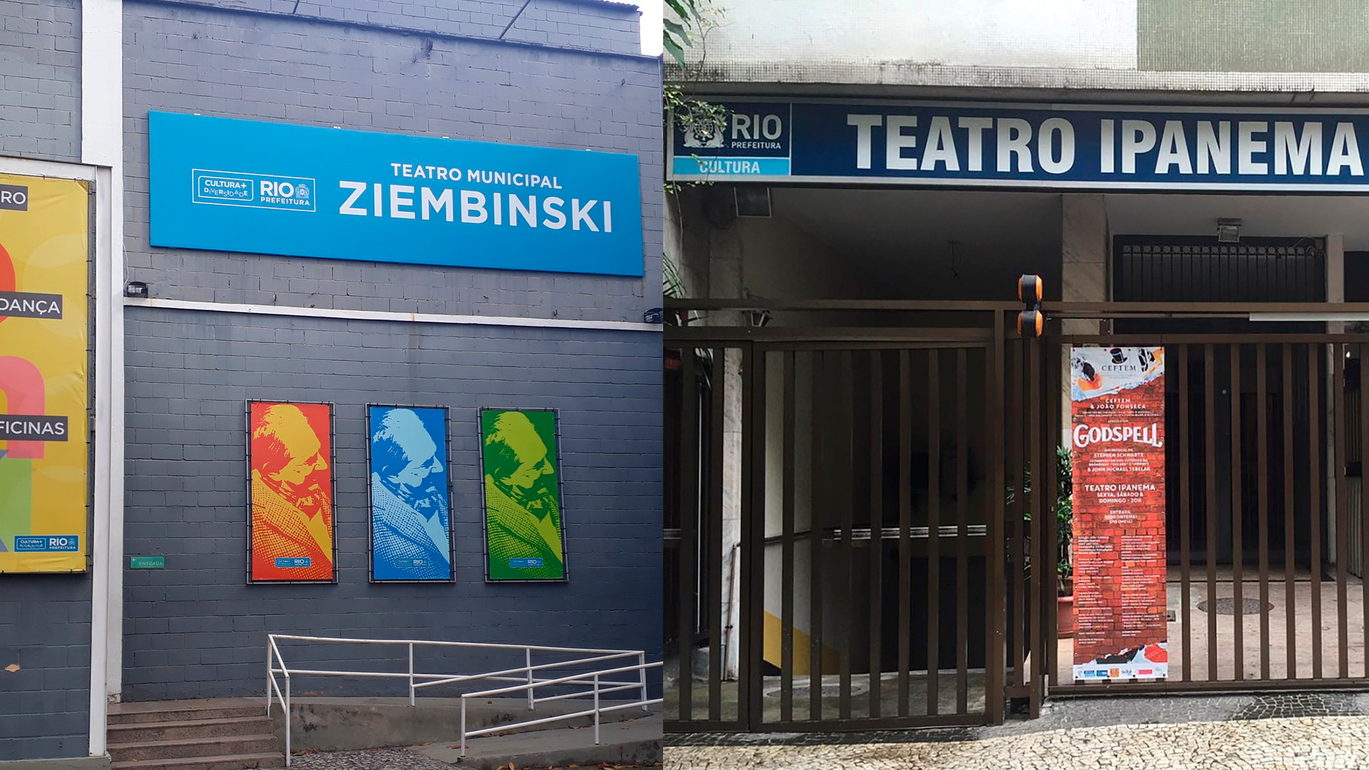 Teatros Ziembinski e Ipanema entram em reforma e devem reabrir em 2024