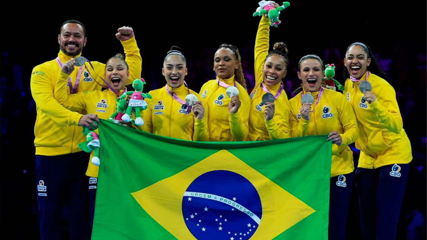 Brasil termina 2023 com 20 medalhas em Campeonatos Mundiais