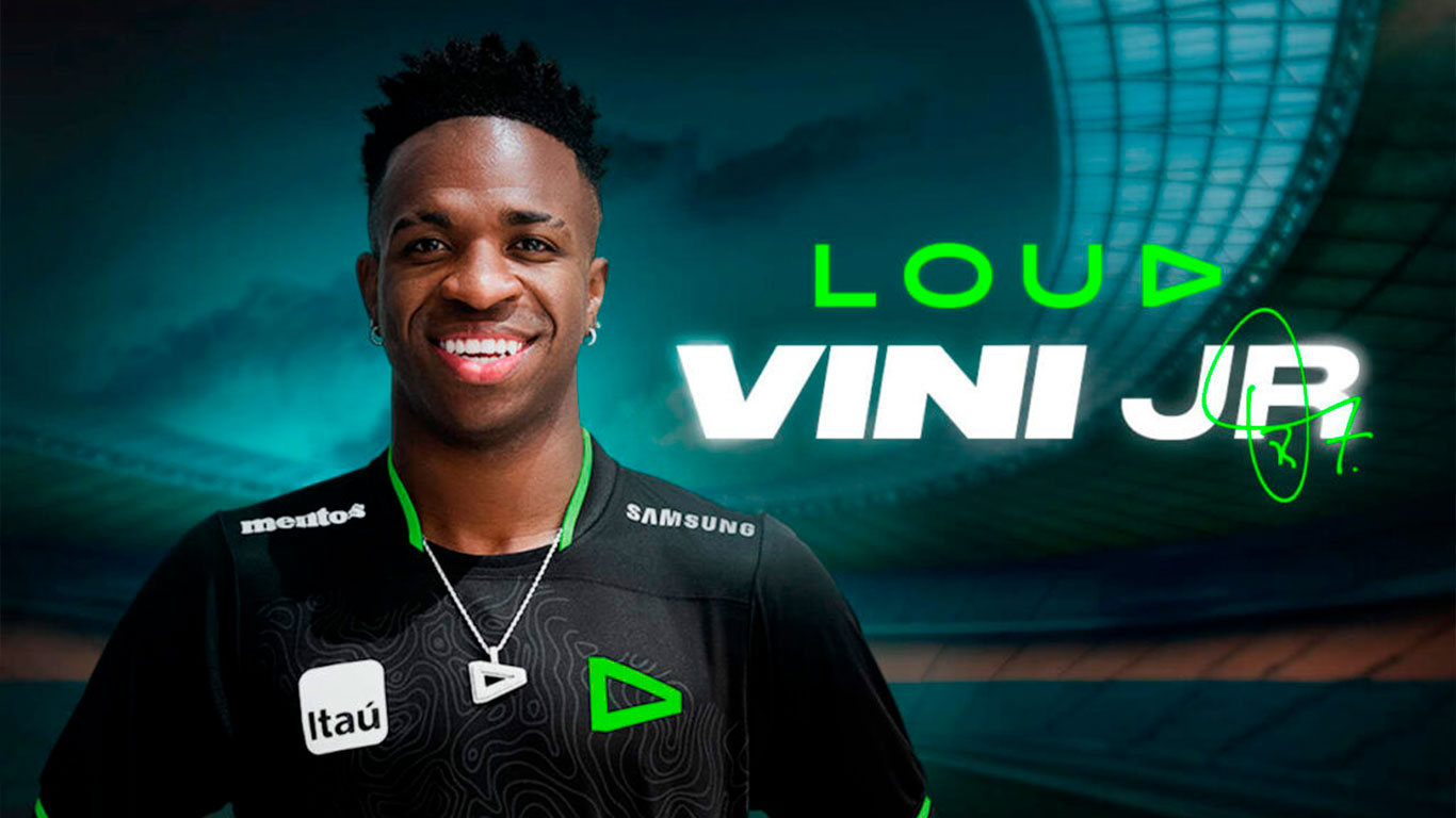 Vinicius Jr. se torna sócio da LOUD