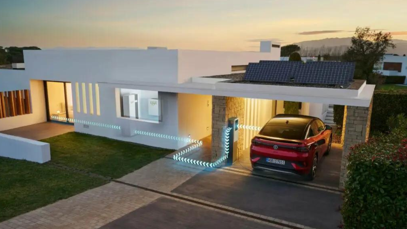 Volks apresenta tecnologia para seus carros fornecerem energia elétrica a casas