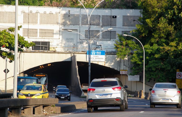 Túnel Santa Bárbara será interditado nesta quarta-feira no sentido Laranjeiras