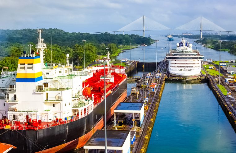 Seca no Panamá leva gigante do transporte marítimo a suspender atividades