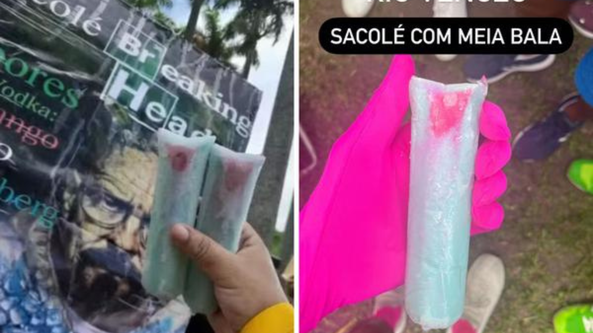 Polícia investiga suposta venda de sacolés com drogas em blocos do Rio